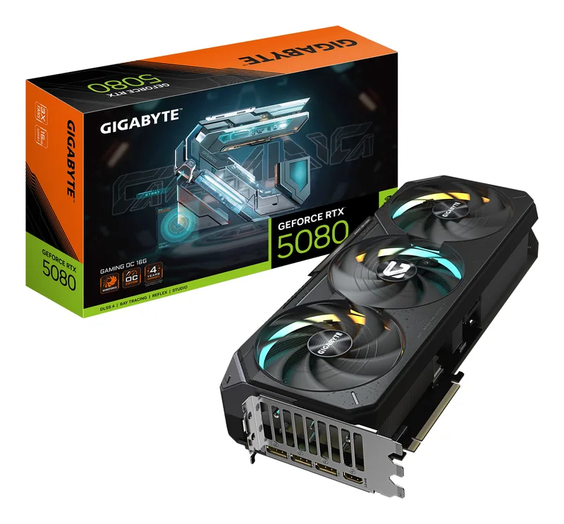 Gigabyte RTX 5080 GAMING OC 16GB GDDR7