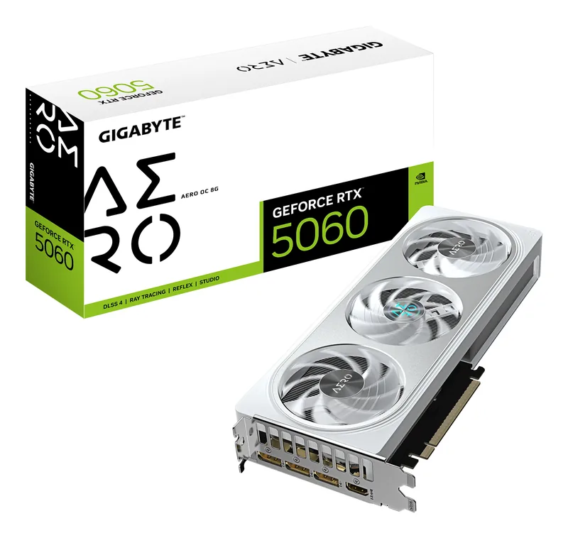 Gigabyte RTX 5060 AERO OC 8GB GDDR7