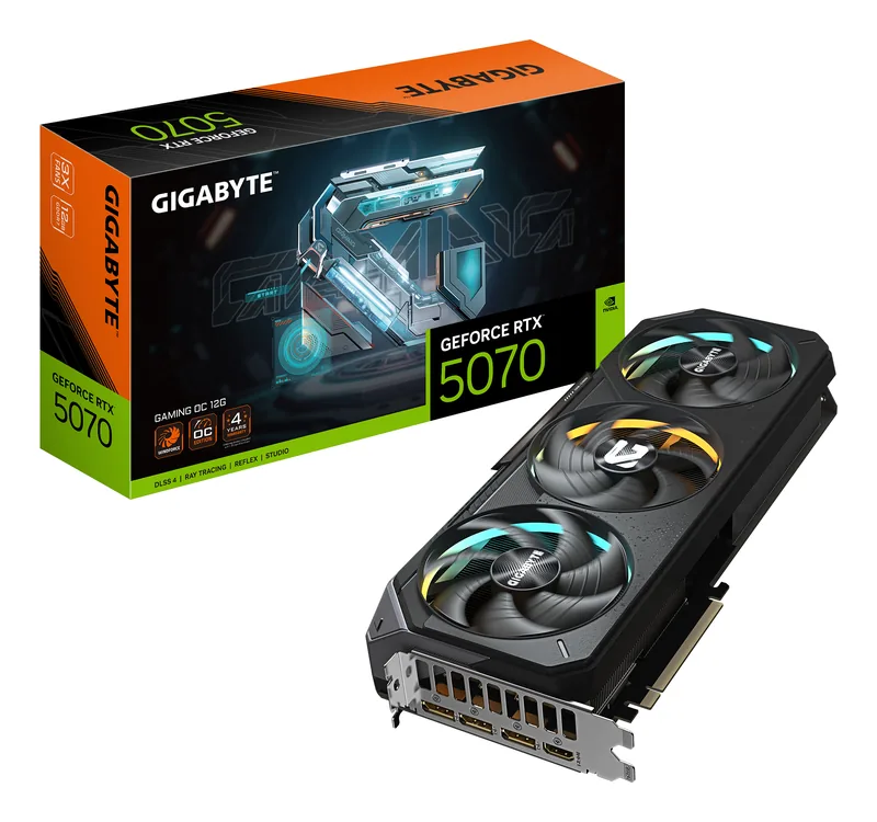 Gigabyte RTX 5070 GAMING OC 12GB GDDR7