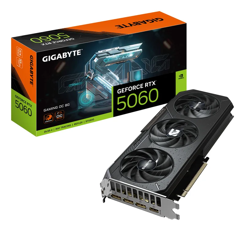 Gigabyte RTX 5060 GAMING OC 8GB GDDR7