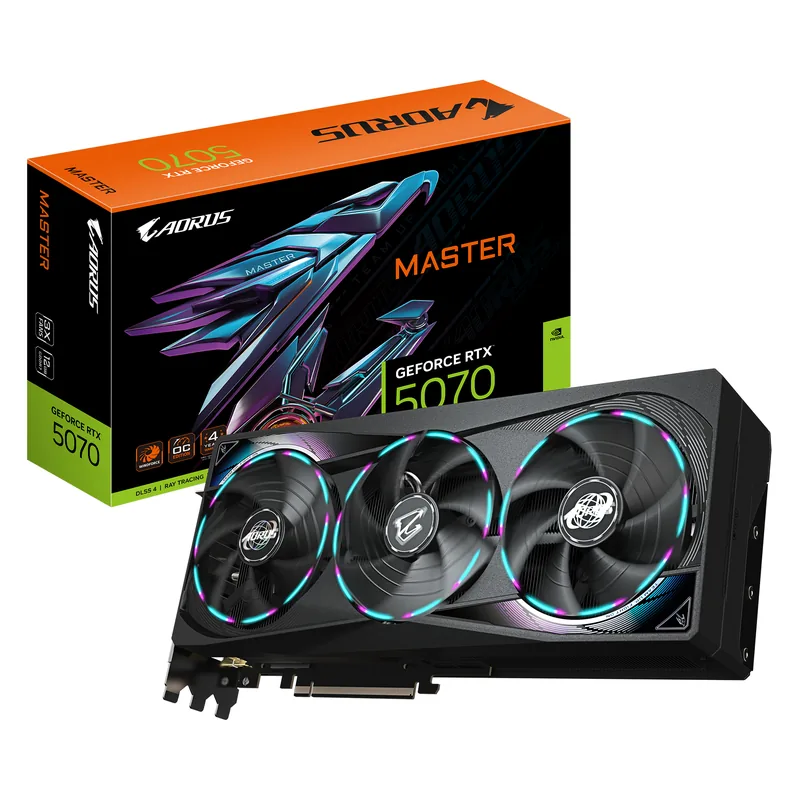 Gigabyte RTX 5070 AORUS MASTER 12GB GDDR7