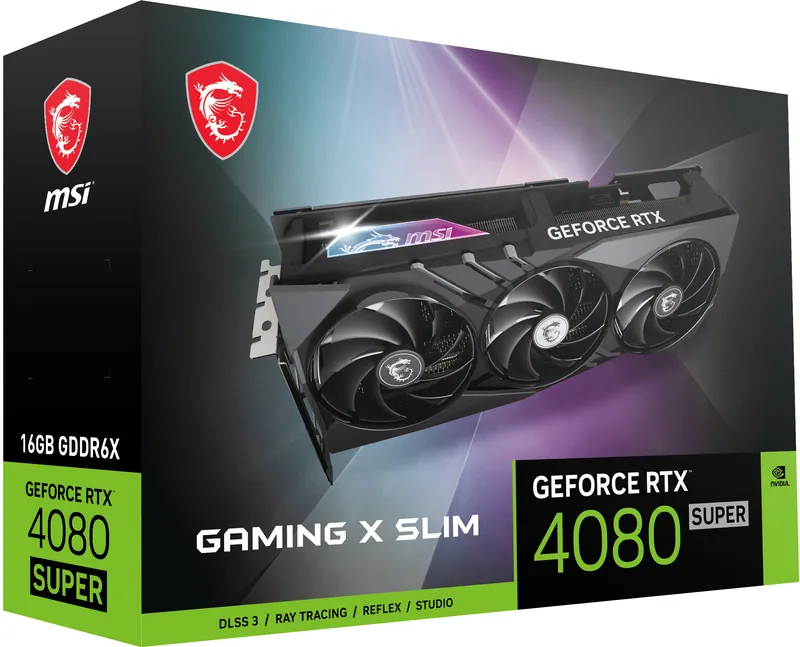 MSI GeForce RTX 4080 SUPER 16G GAMING X SLIM