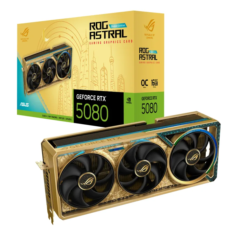 ASUS ROG-ASTRAL-RTX5080-O16G-DHAHAB-CORE