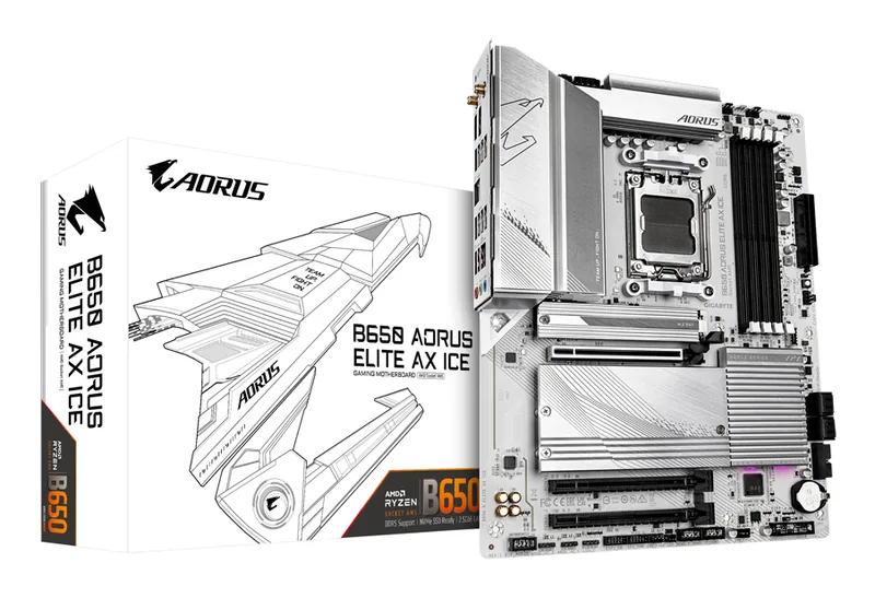 GIGABYTE B650 AORUS ELITE AX ICE