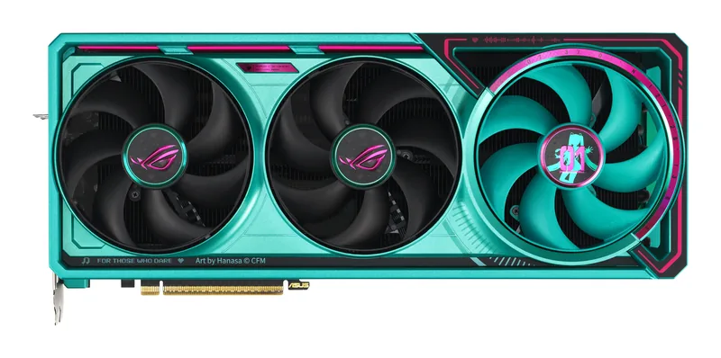ASUS ROG-ASTRAL-RTX5080-O16G-HATSUNE-MIKU-EDITION