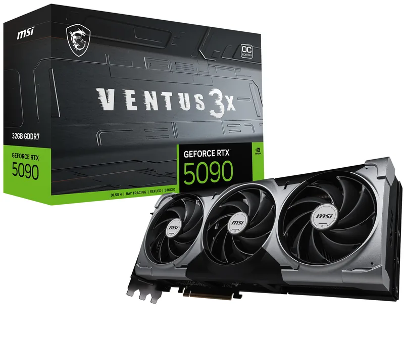 MSI GEFORCE RTX 5090 32G VENTUS 3X OC