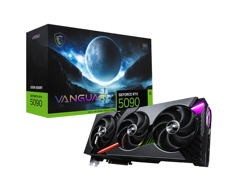 MSI GeForce RTX 5090 32G VANGUARD SOC