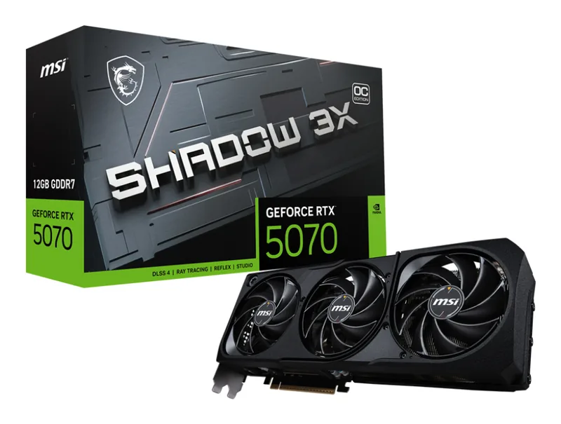 MSI GeForce RTX 5070 12G SHADOW 3X OC