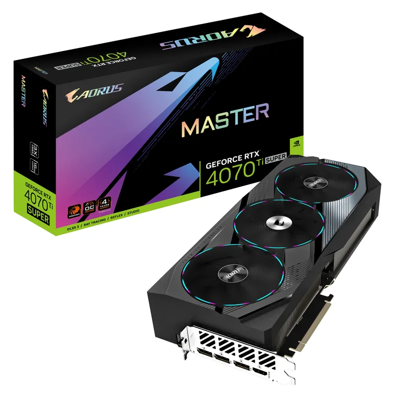 GIGABYTE AORUS GeForce RTX 4070 Ti SUPER MASTER 16G
