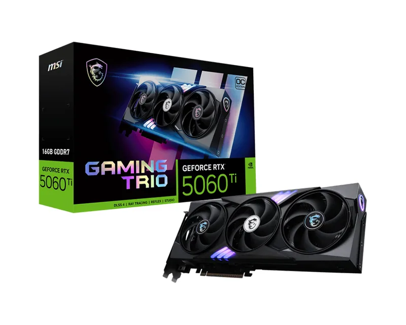 MSI GeForce RTX 5060 TI 16G GAMING TRIO OC