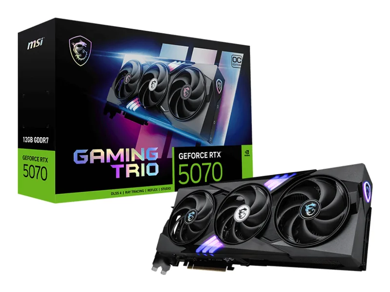 MSI RTX 5070 GAMING TRIO OC 12GB GDDR7